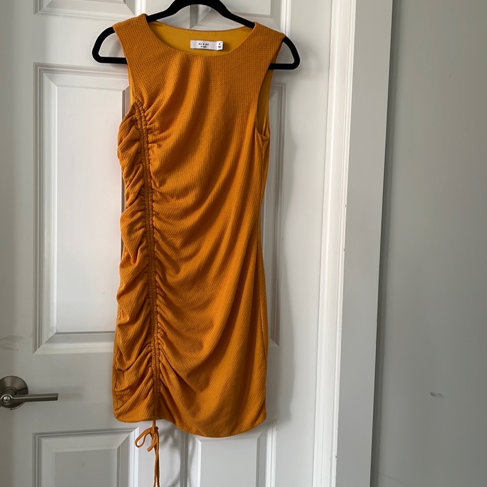 Ali & Jay Ruched Dress